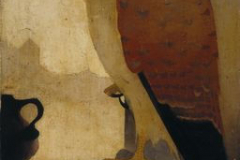 Torenvalk, olieverf op doek, 19 x 12,5 cm, Jan Mankes, 1910