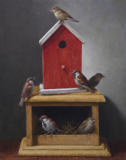 Vogelhuisjes © Ton van Steenbergen